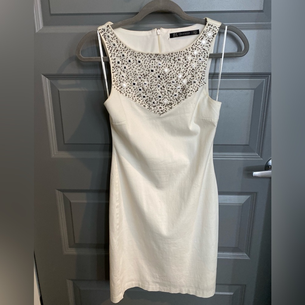 Zara white dress